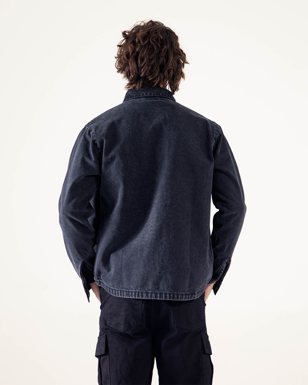 DENIM OVER SHIRT WITH POCKET
