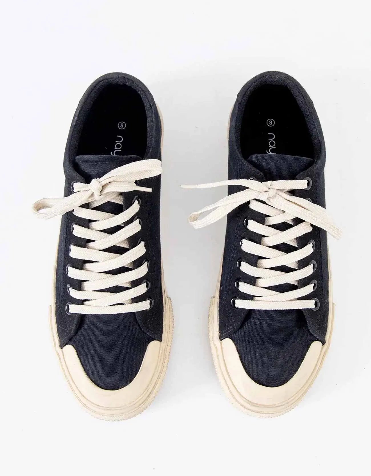 CANVAS SUEDE LACE-UP SNEAKERS