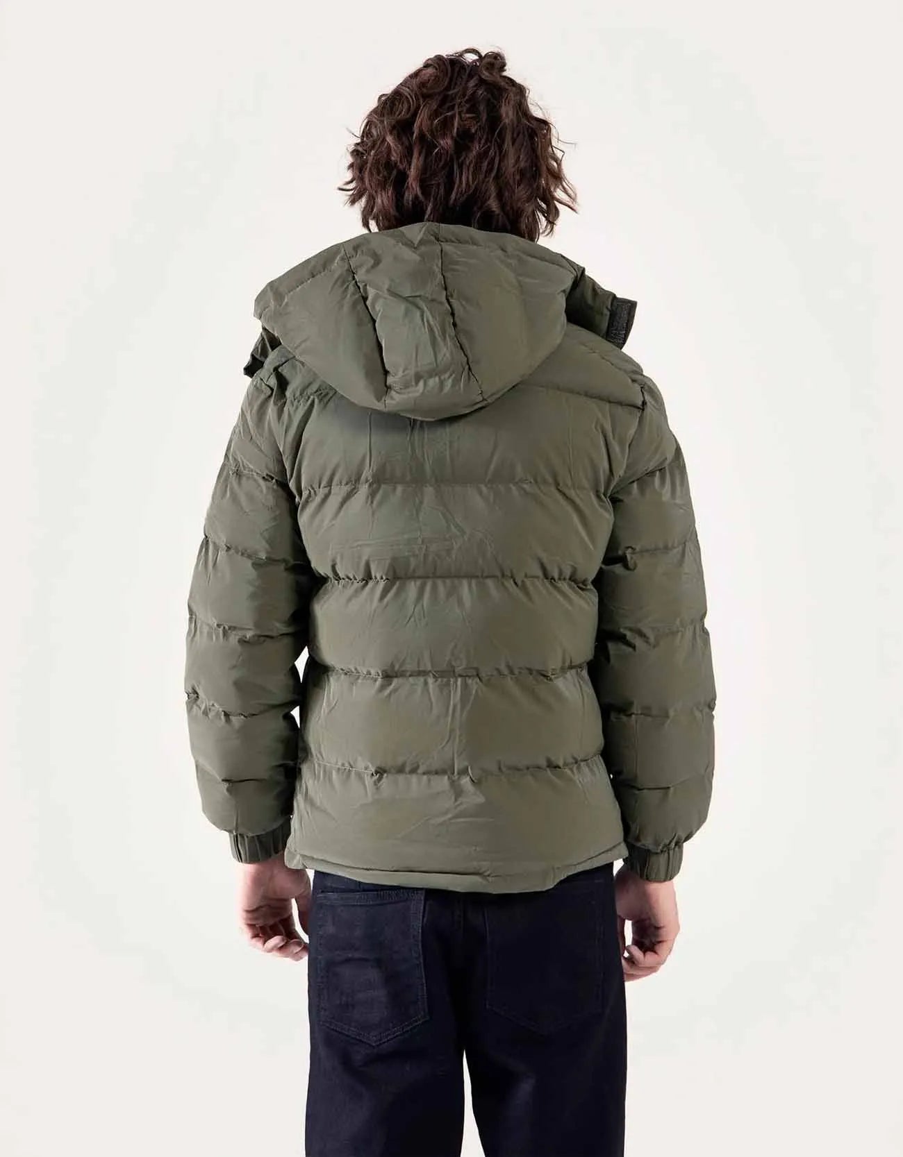 HOODED PUFFER JACKET