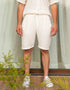RELAXED FIT MUSLIN SHORTS