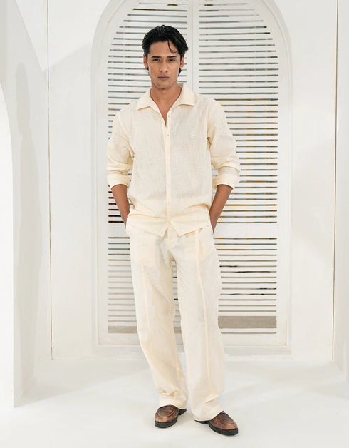 LINEN BUTTON DOWN SHIRT