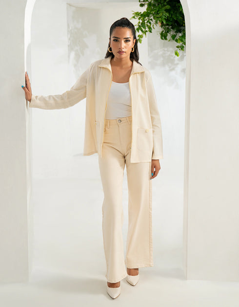 LINEN TEXTURED JACKET