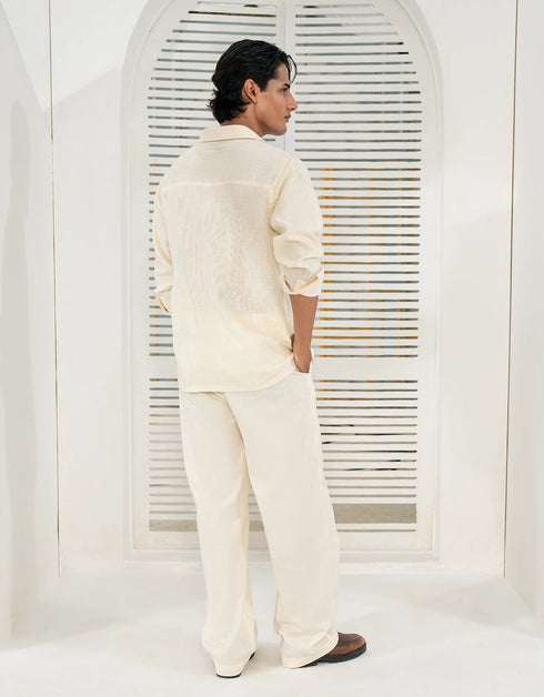 LINEN BUTTON DOWN SHIRT