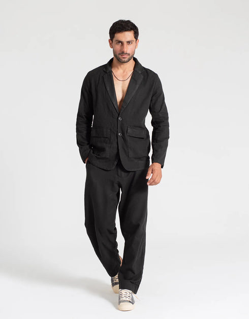 MEN’S JACQUARD TRAILORED PANTS