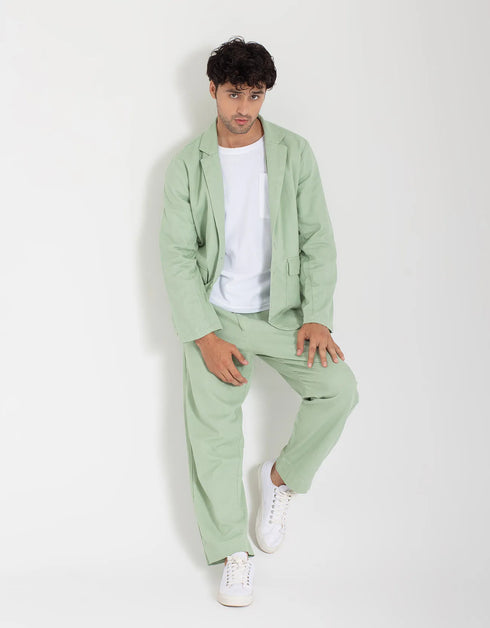 MEN’S JACQUARD TRAILORED PANTS