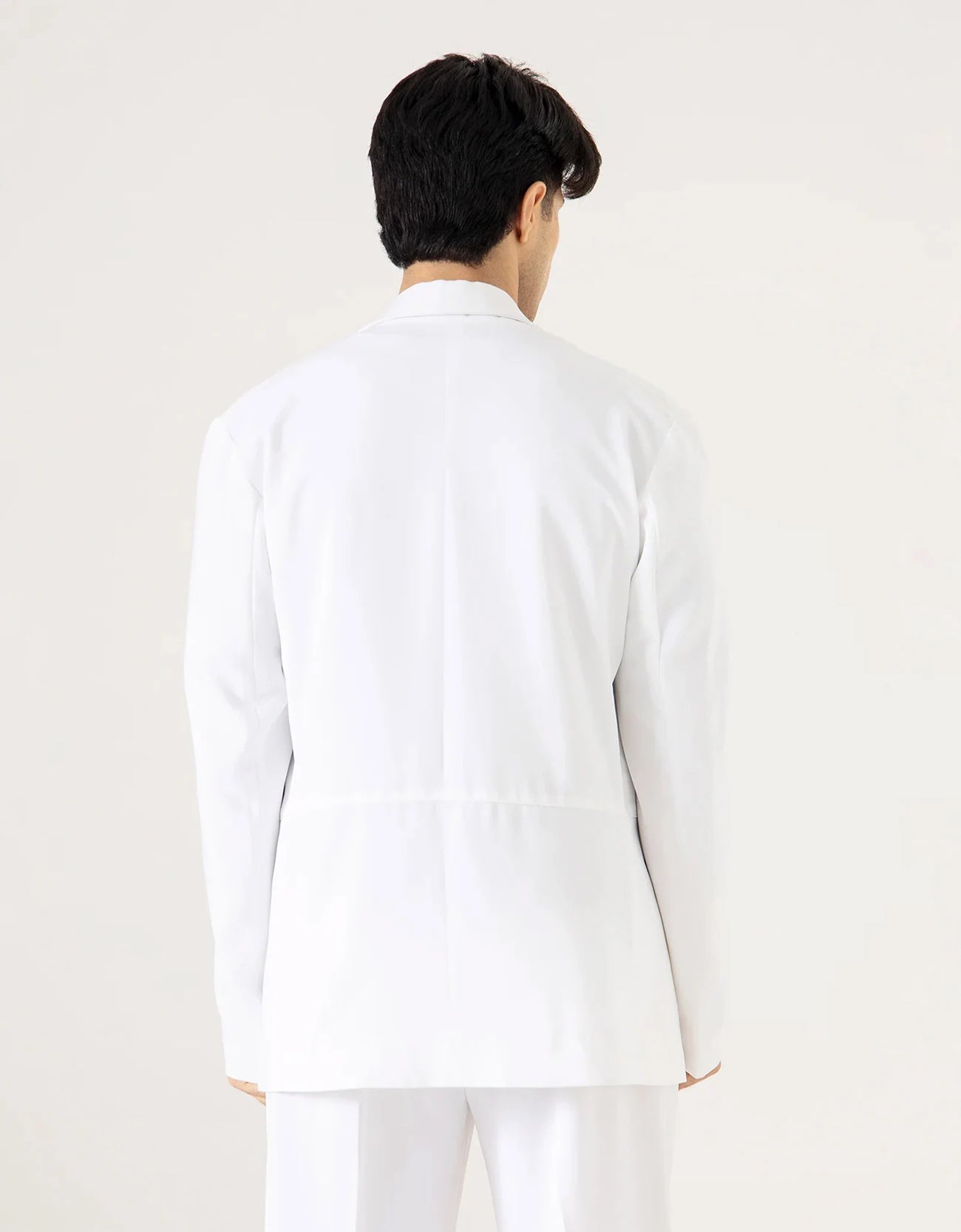 OVERSIZED TAILORED PANAMA BLAZER