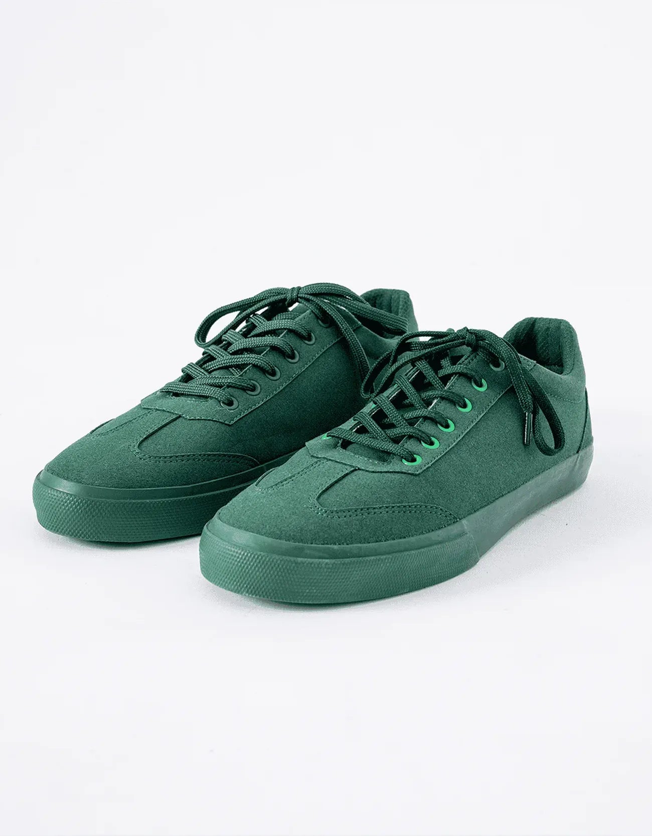 MONOCROME SUEDE LACE-UP SHOES