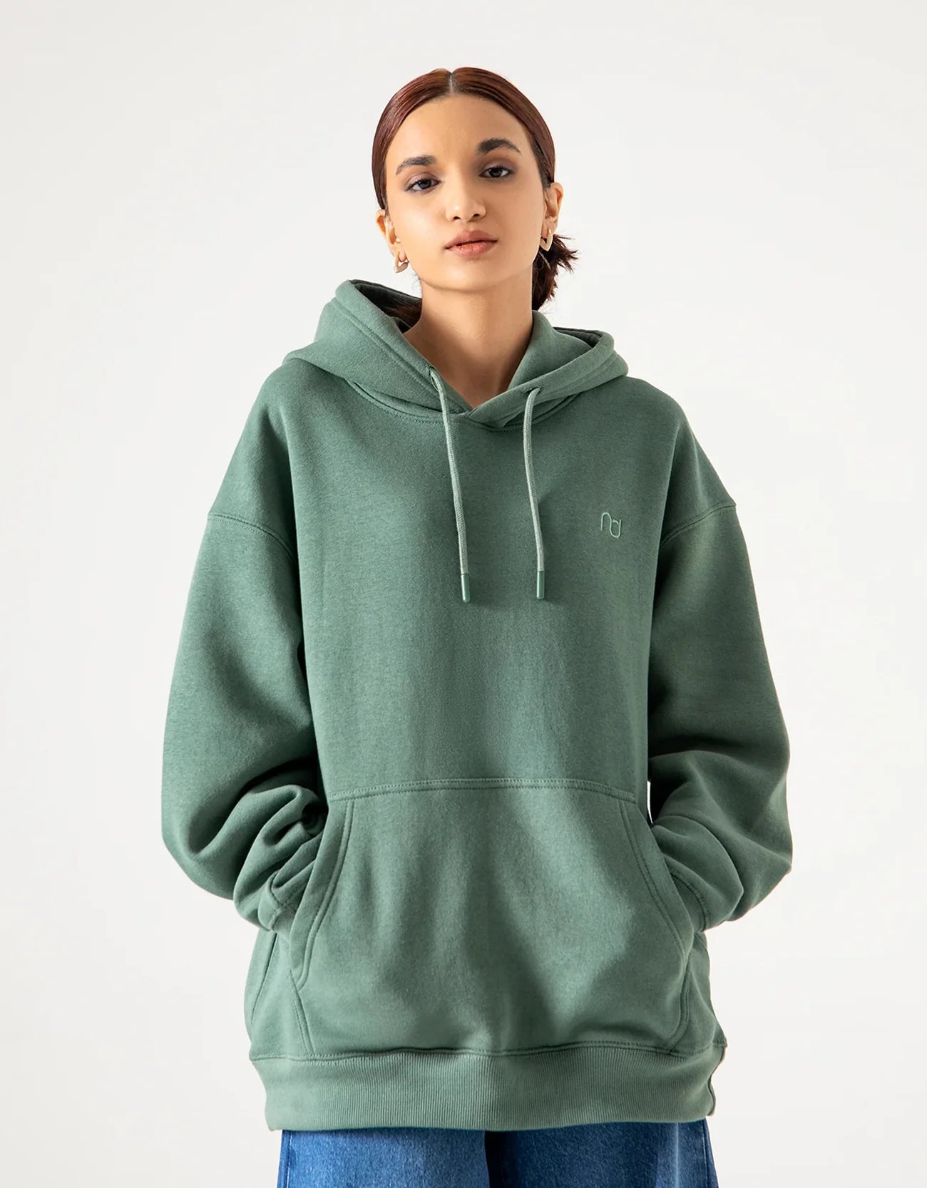 BASIC FLEECE HOODIE