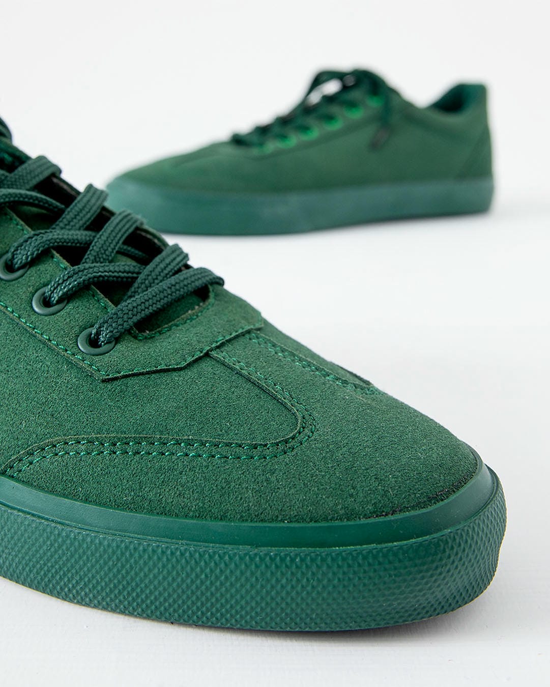 MONOCROME SUEDE LACE-UP SHOES