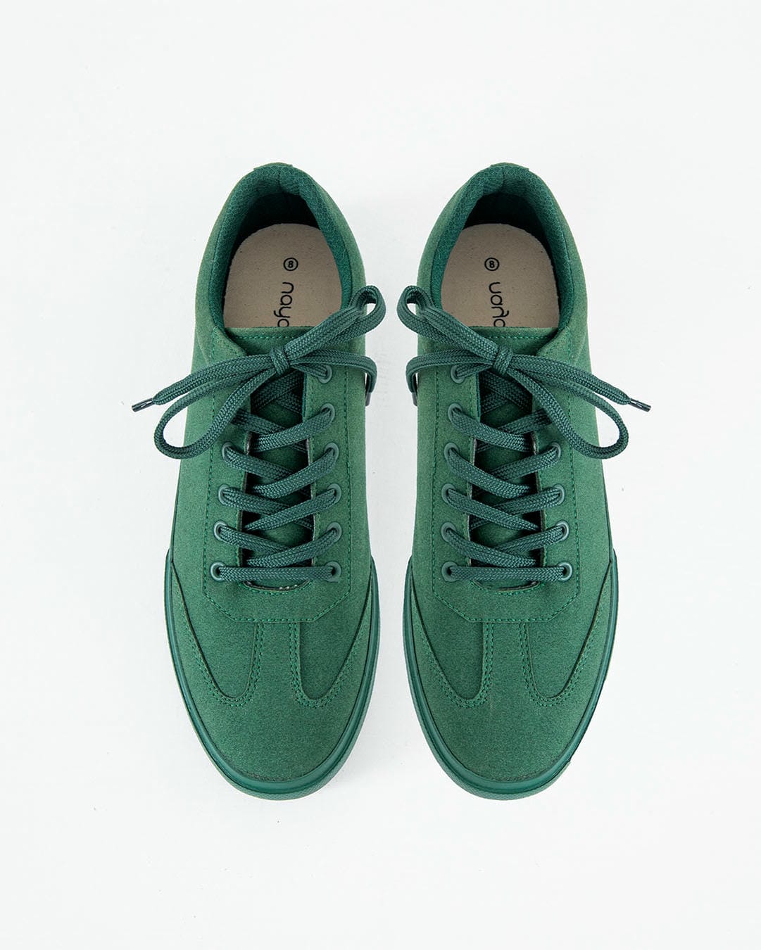 MONOCROME SUEDE LACE-UP SHOES