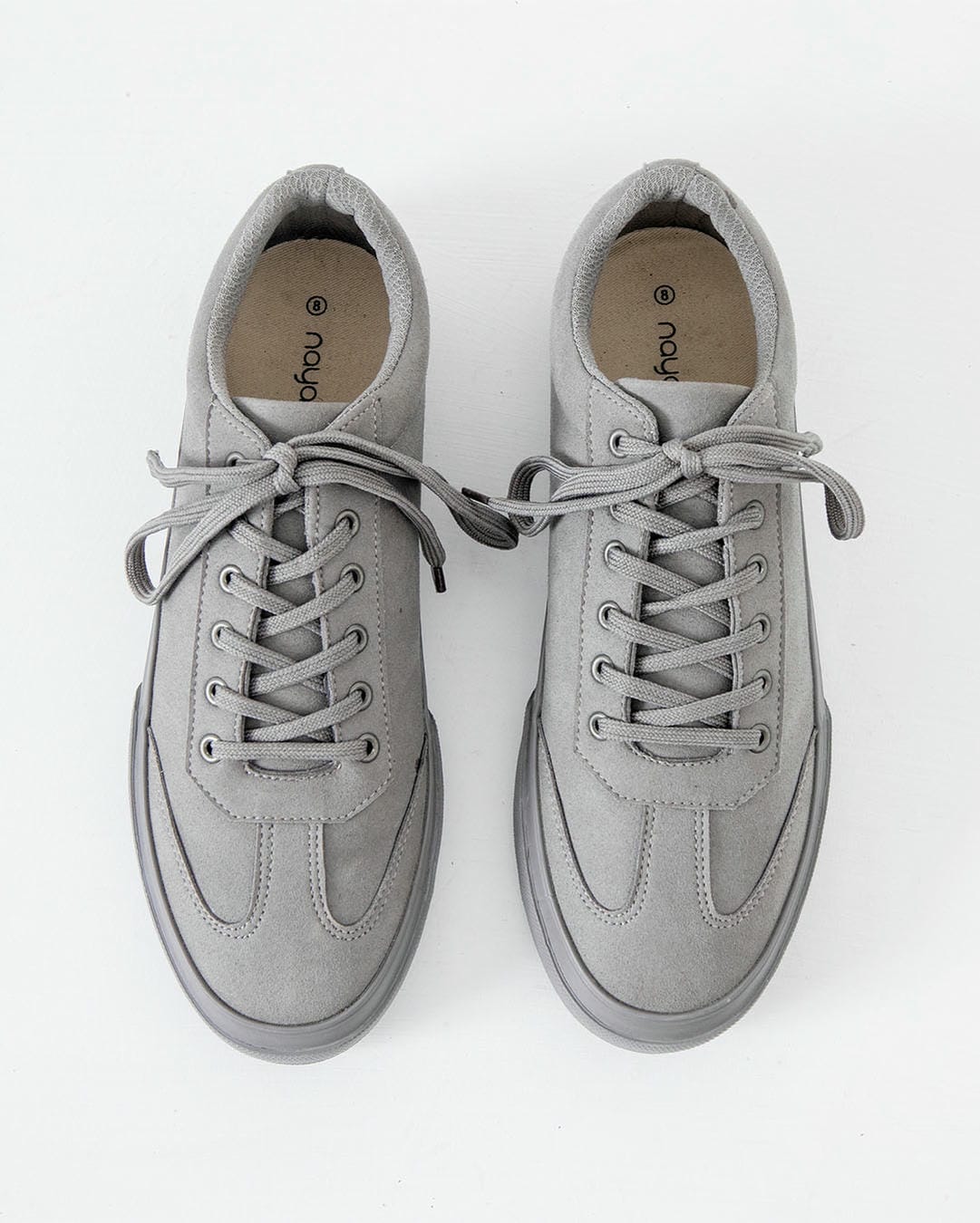 MONOCROME SUEDE LACE-UP SHOES