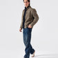 FAUX SUEDE BIKER JACKET