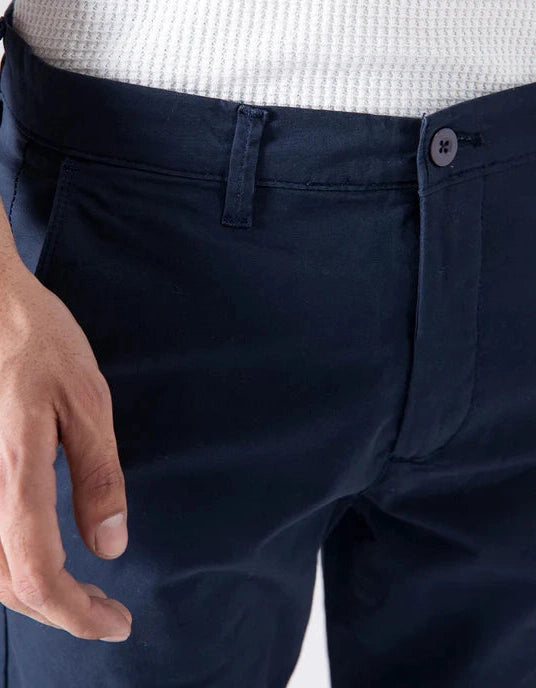 STRAIGHT COTTON PANTS