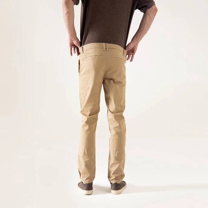 STRAIGHT COTTON PANTS