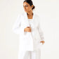 TAILORED OVERSIZED PANAMA BLAZER