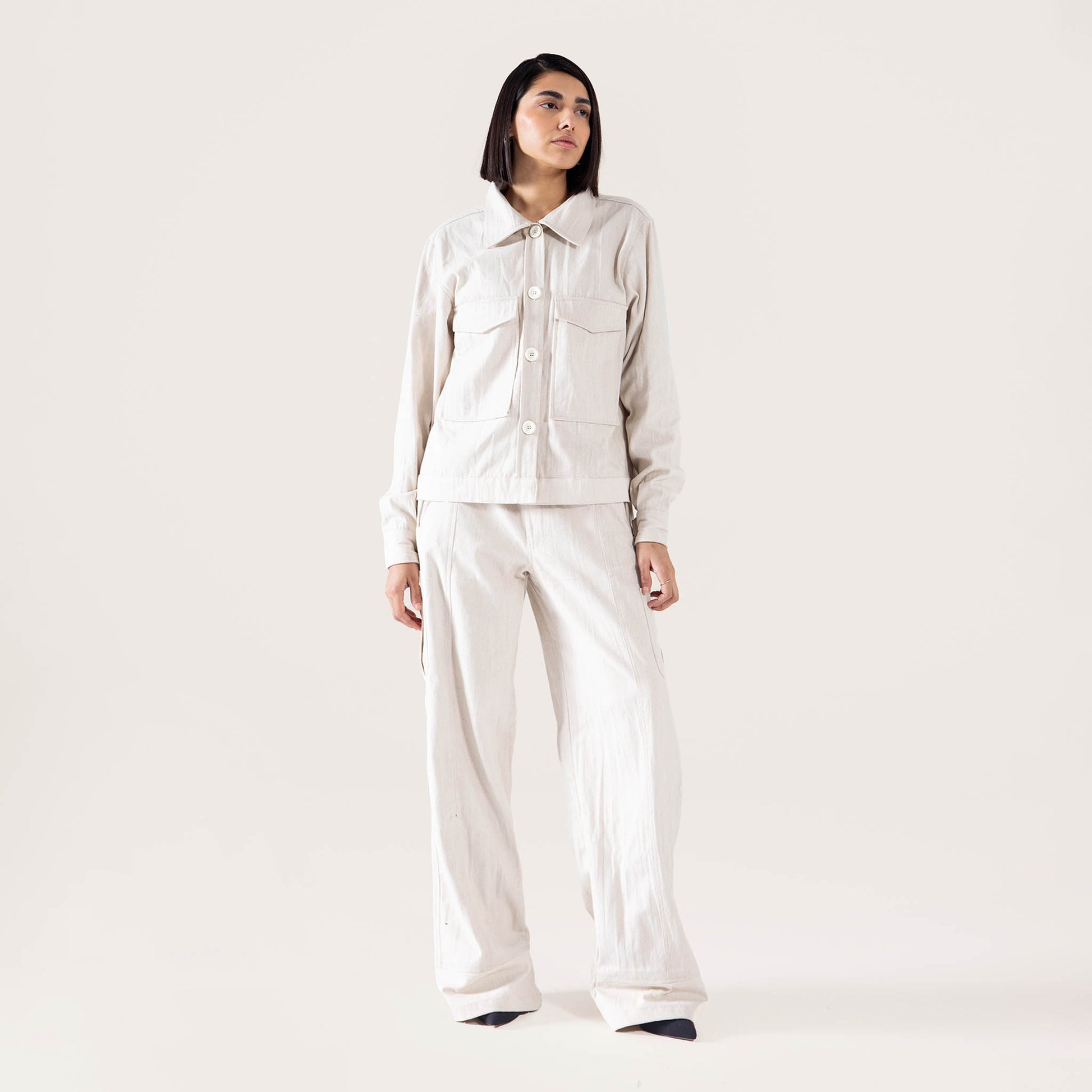 CANVAS PATCH POCKET SHACKET