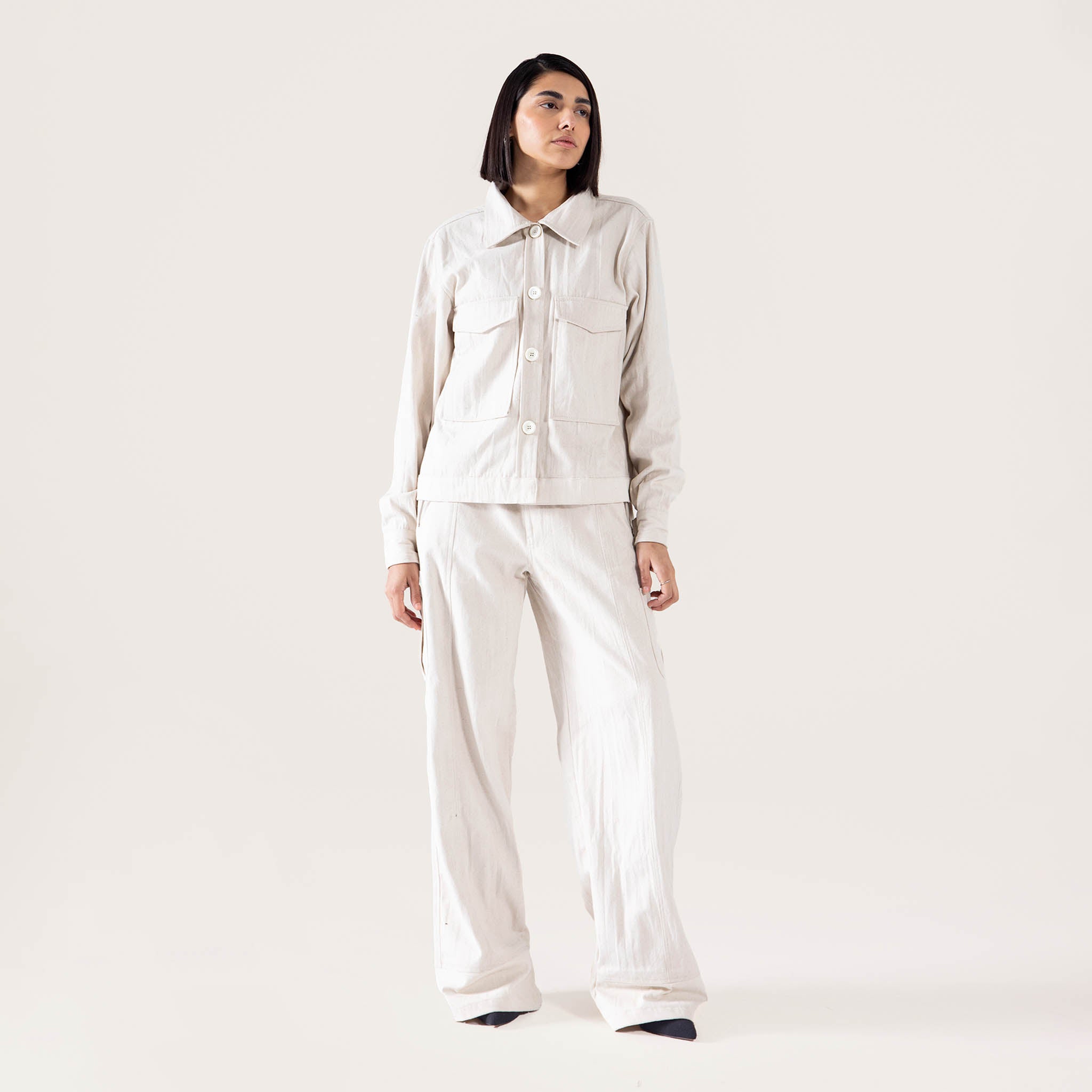 CANVAS PATCH POCKET SHACKET