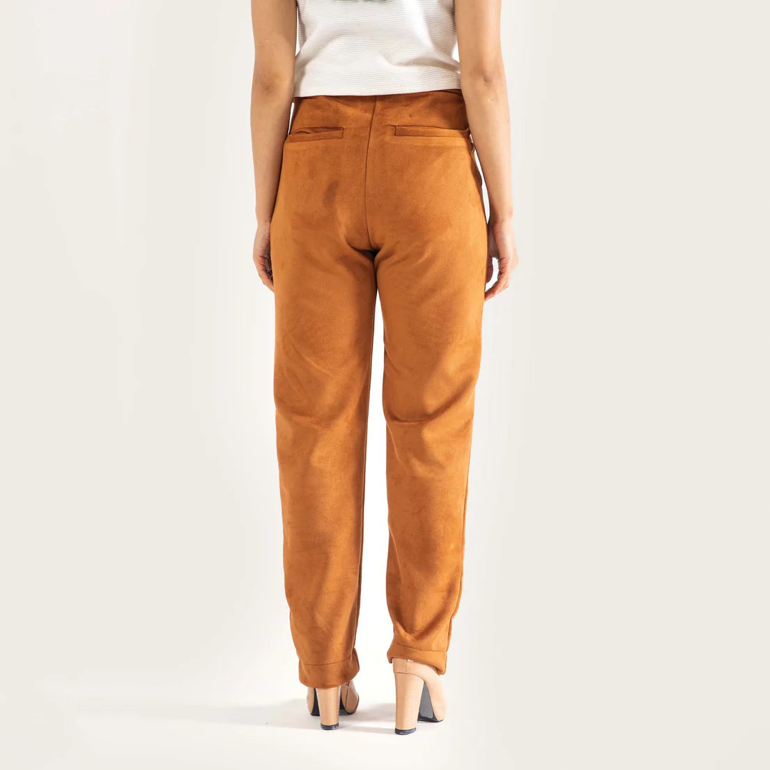 WOMEN SUEDE PANTS