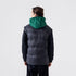 CONTRAST HOOD PUFFER JACKET