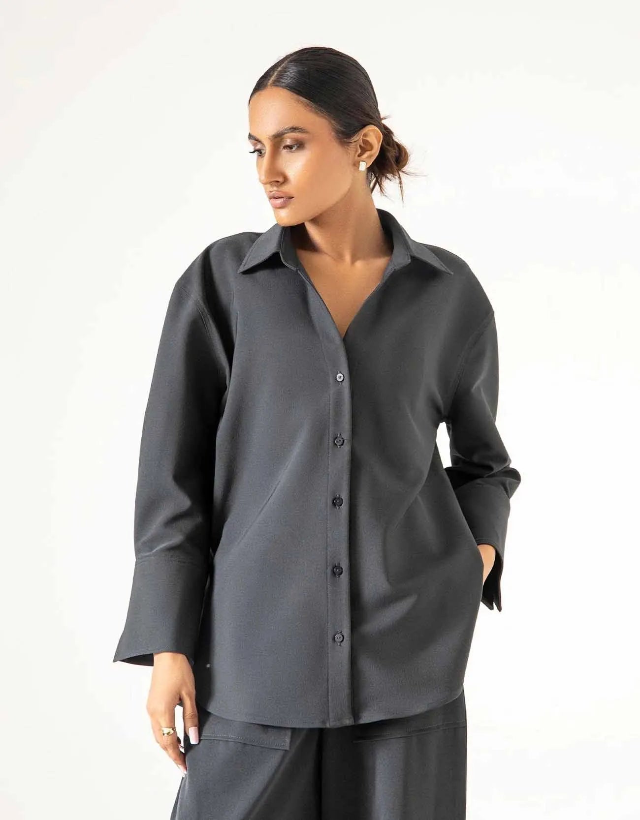 BASIC BUTTON DOWN PANAMA SHIRT