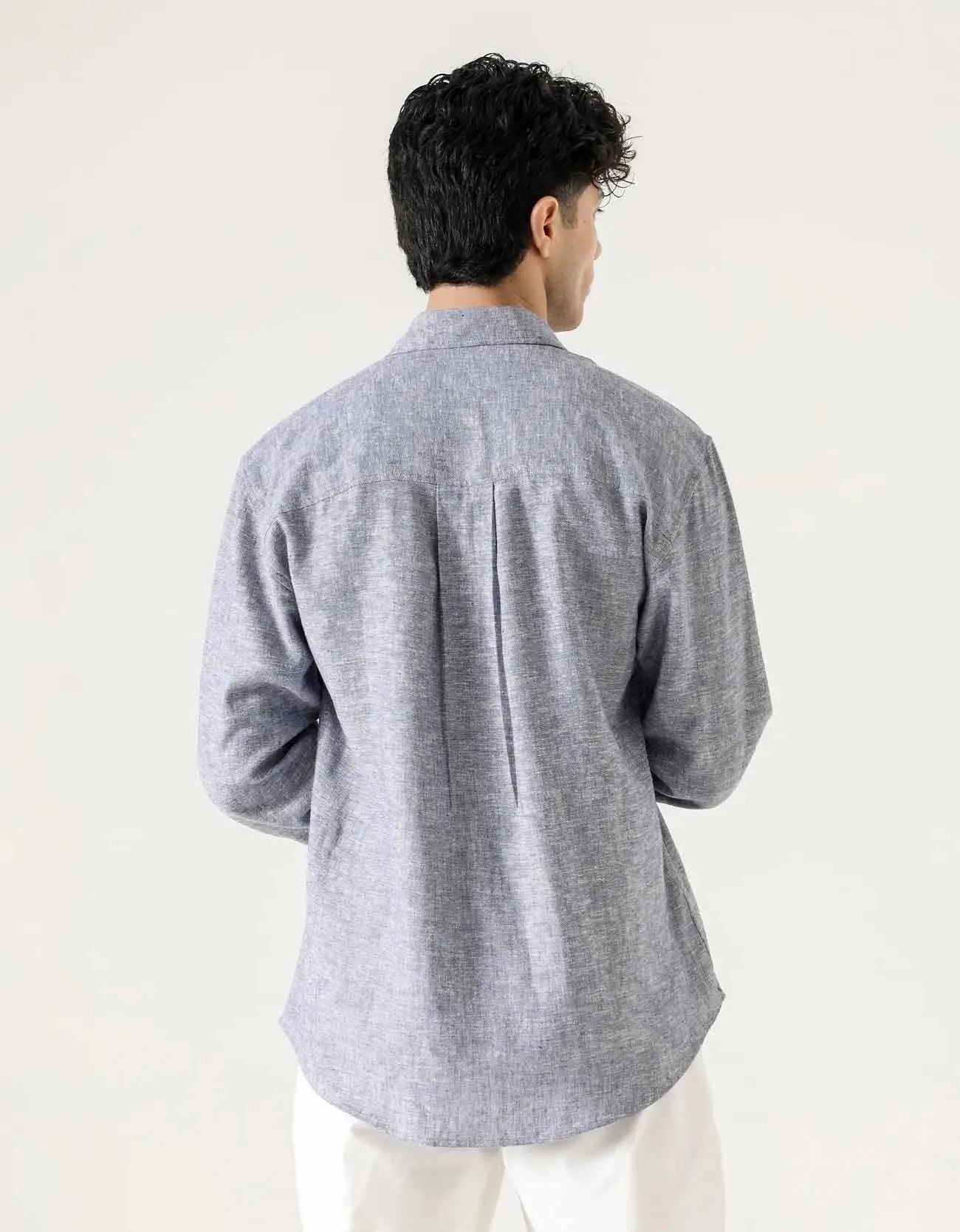 LINEN BUTTON DOWN SHIRT