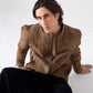 FAUX SUEDE BIKER JACKET
