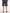 TEXTURED STRIPED-COTTON SHORTS