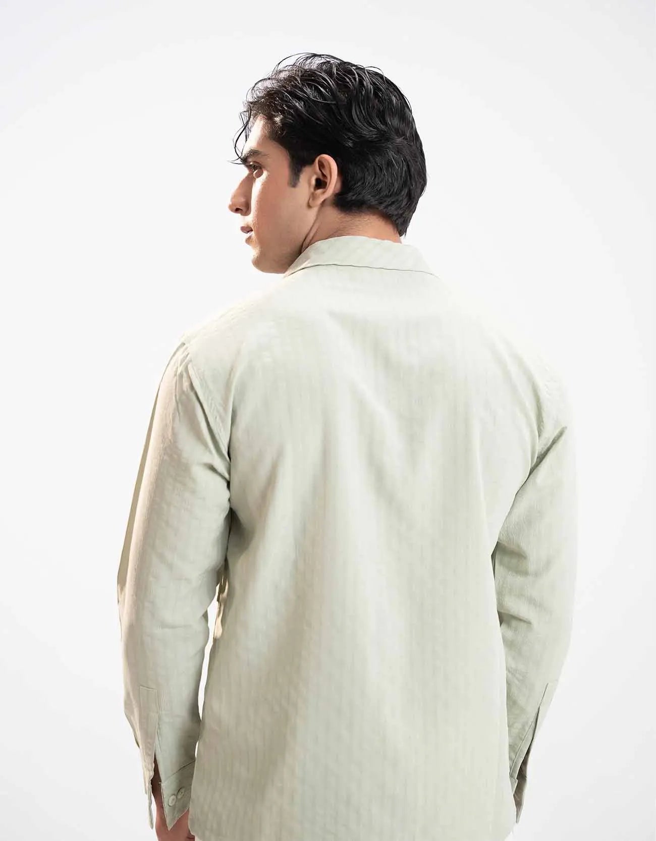 MEN’S BUTTON DOWN SHIRT WITH FLAP POCKET