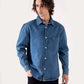 DENIM OVER SHIRT WITH POCKET