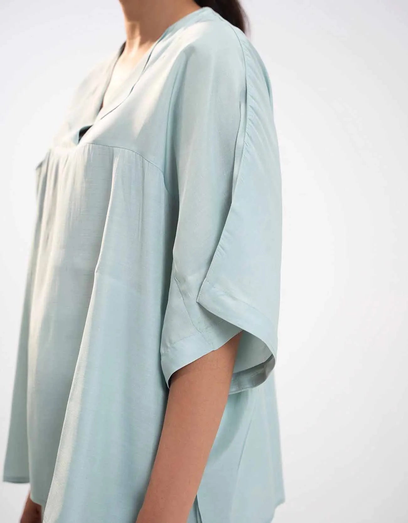 OVERSIZED SAFARI BLOUSE