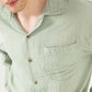 MUSLIN CAMP COLLAR SHIRT