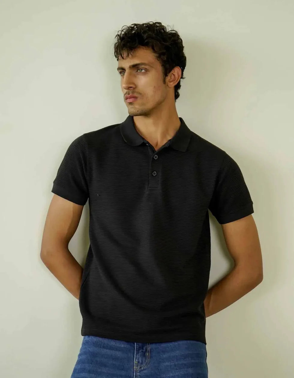 BASIC TEXTURED POLO