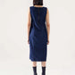 DENIM MIDI DRESS