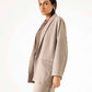 OVERSIZED TEXTURED BLAZER