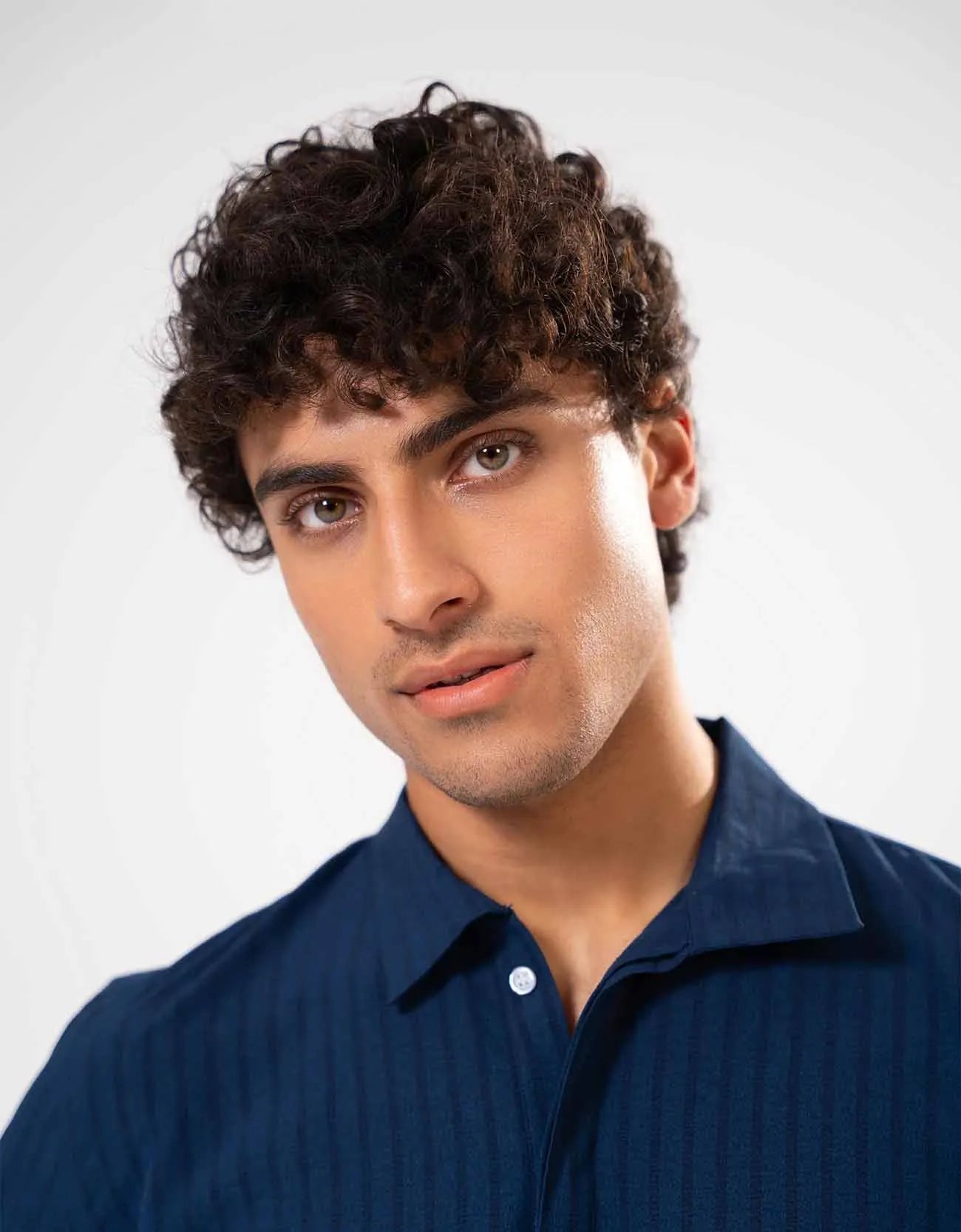 BOXY FIT CROSS OVER SHIRT