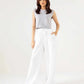 WIDE LEG PANAMA TROUSER
