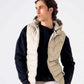 HOODED PUFFER VEST