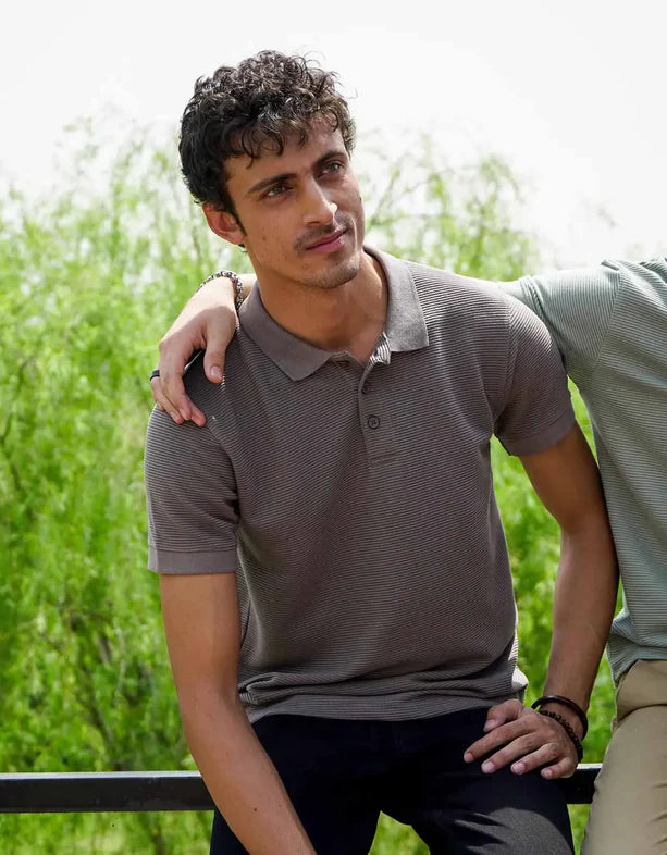 BASIC TEXTURED POLO