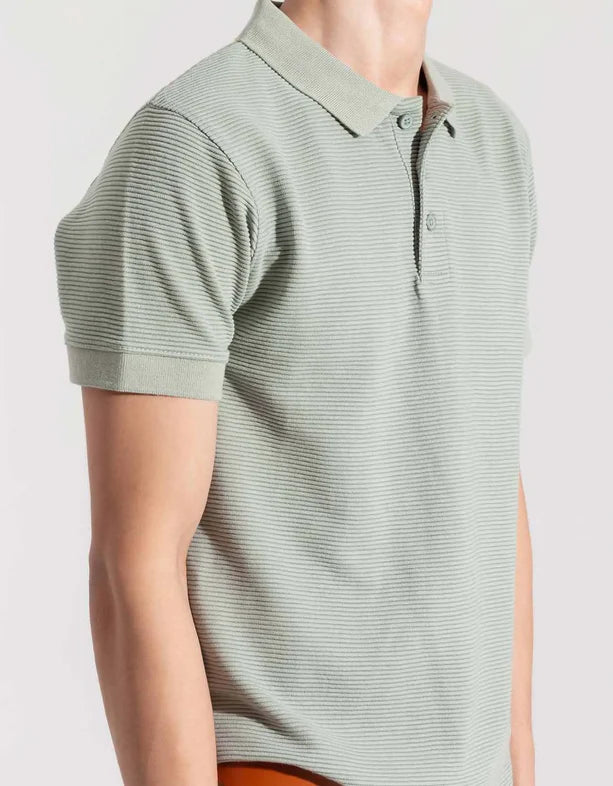 BASIC TEXTURED POLO