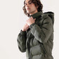 HOODED PUFFER JACKET