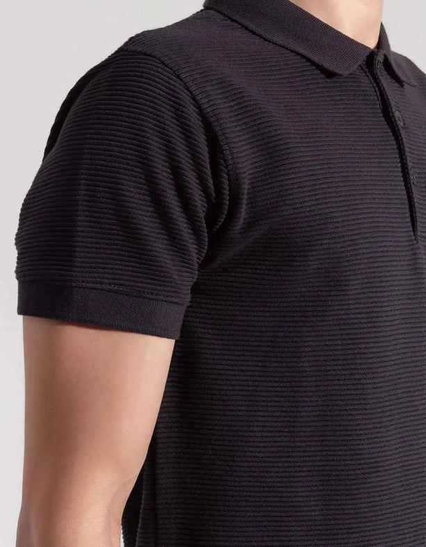 BASIC TEXTURED POLO