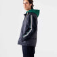 CONTRAST HOOD PUFFER JACKET