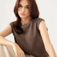 TEXTURED KNIT CROPPED TOP