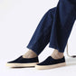 SUEDE LEATHER SLIP ON SHOES