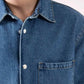 DENIM OVER SHIRT WITH POCKET
