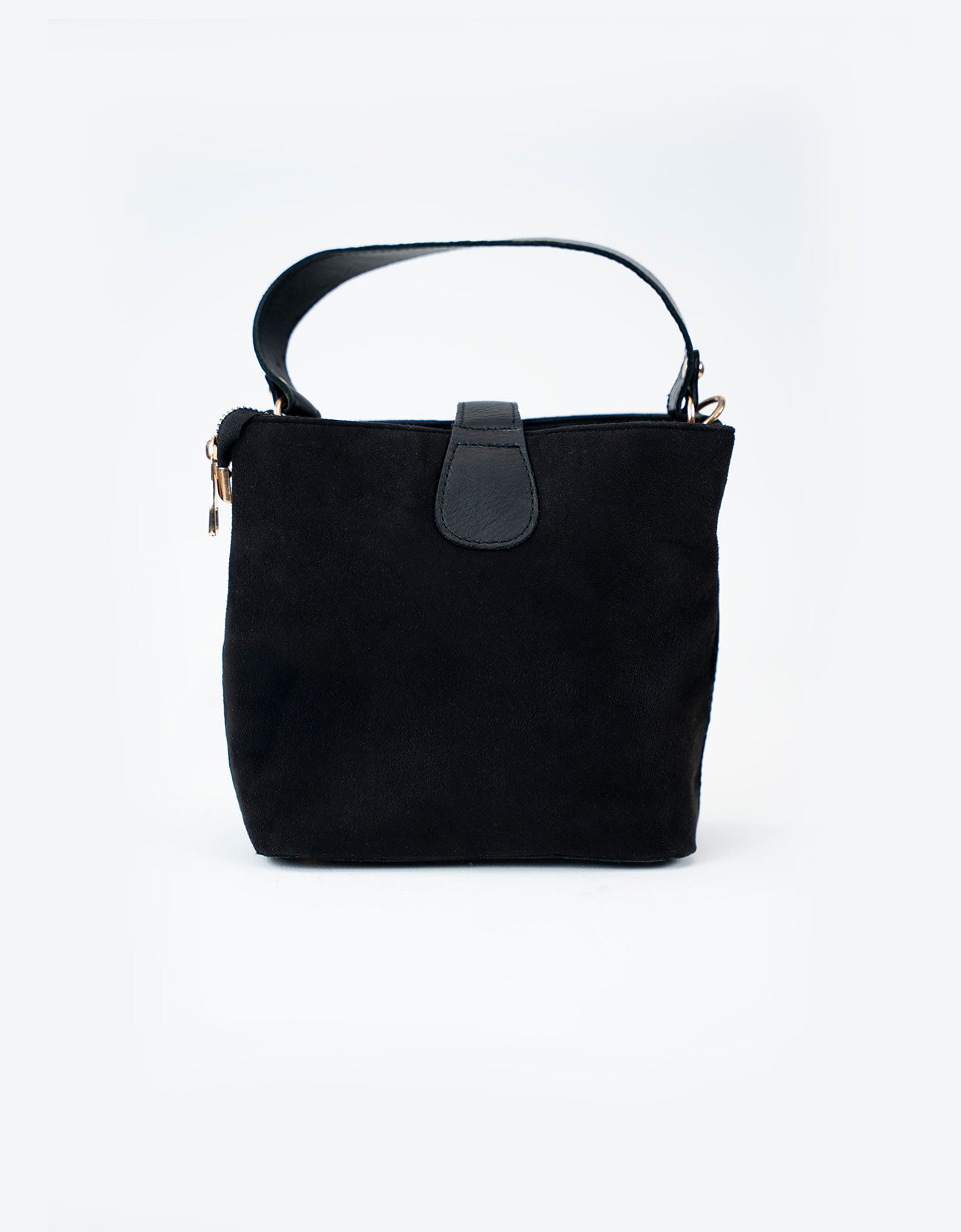 MINI SUEDE BUCKET BAG