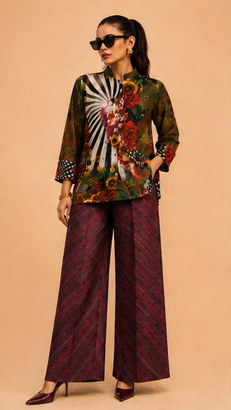 COSMIC BLOOM CO-ORD SET