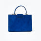SUEDE STATEMENT HANDBAG