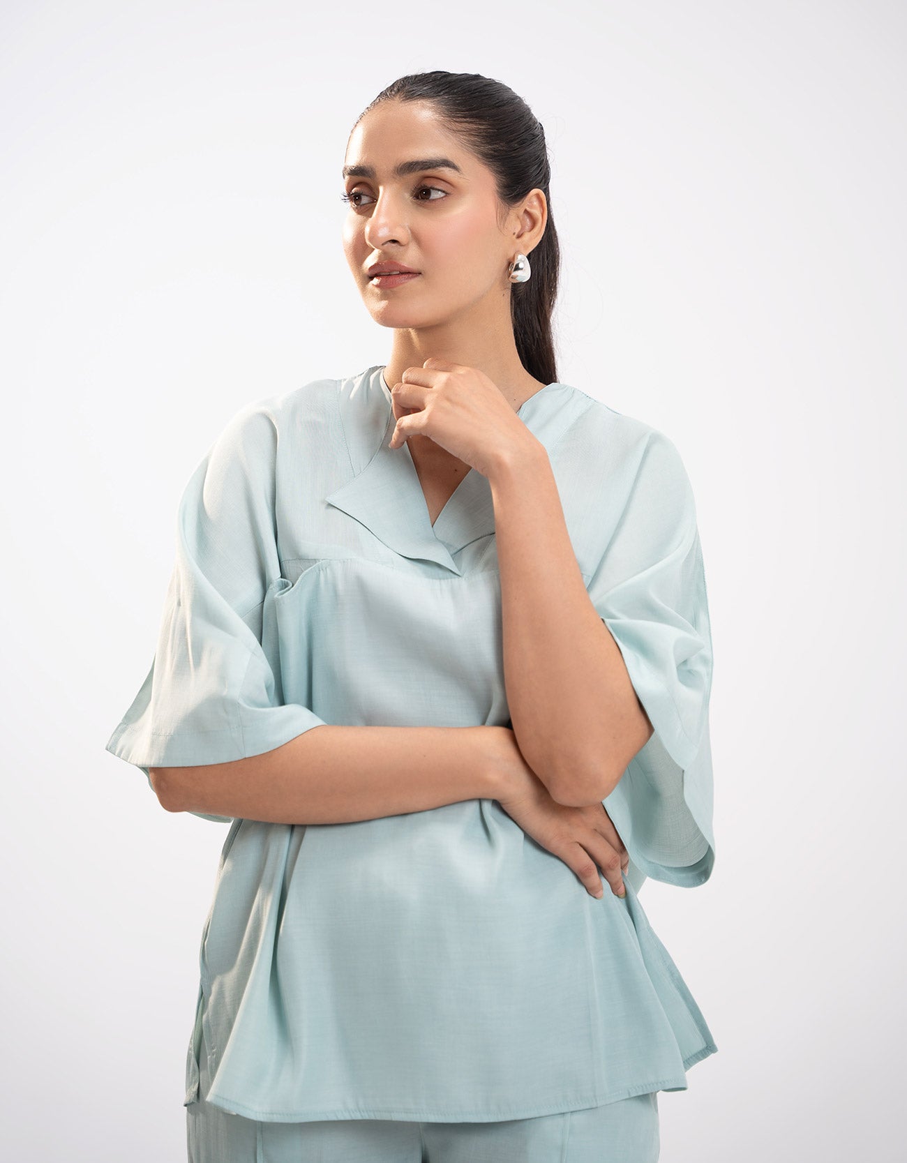 OVERSIZED SAFARI BLOUSE