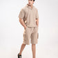 RELAXED FIT CARGO SHORTS
